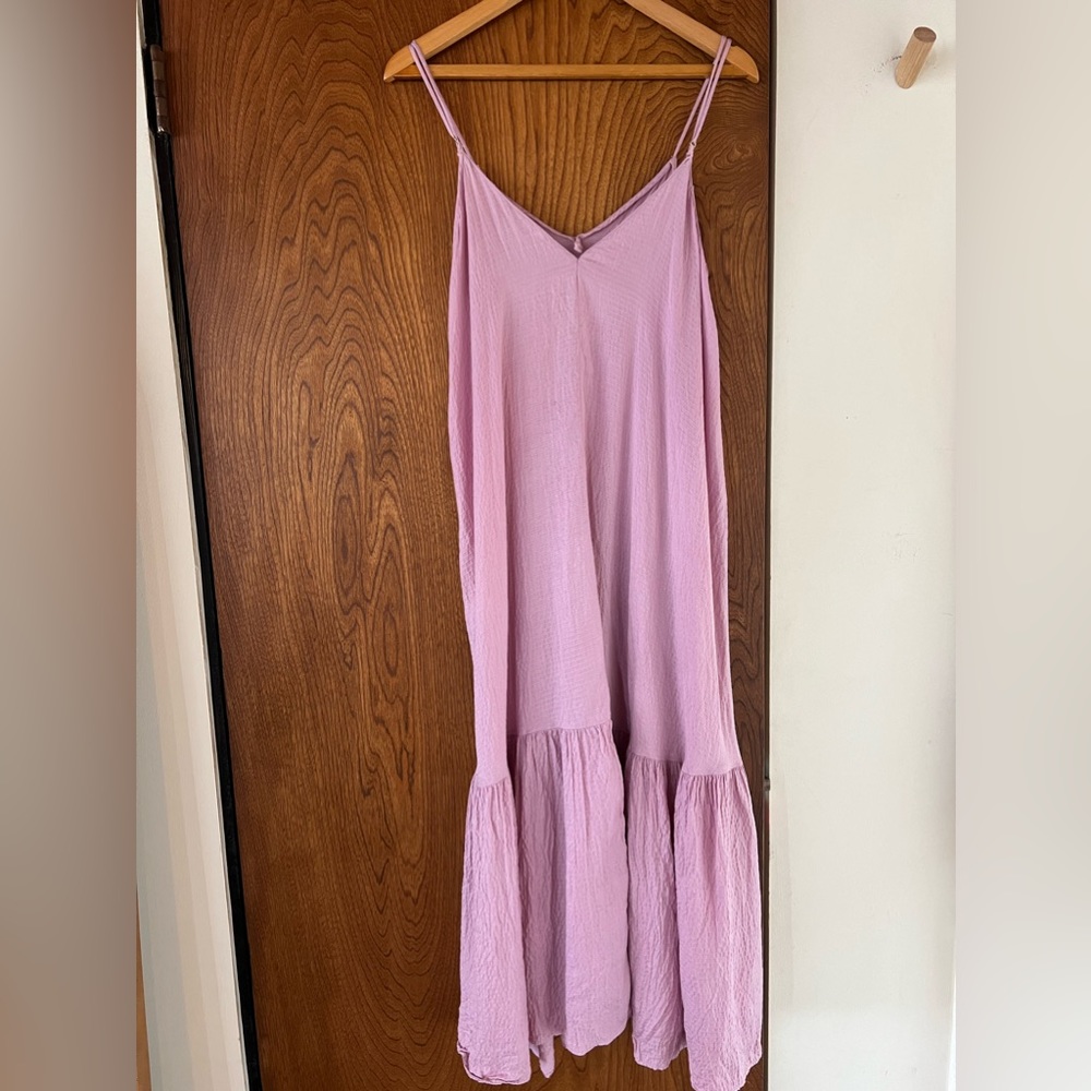 Zara Pink/Purple Maxi Sundress size M
